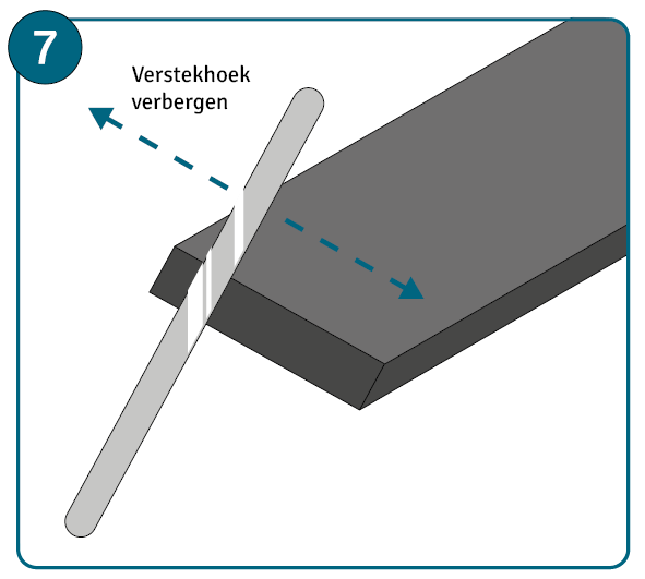 Verstek verbergen