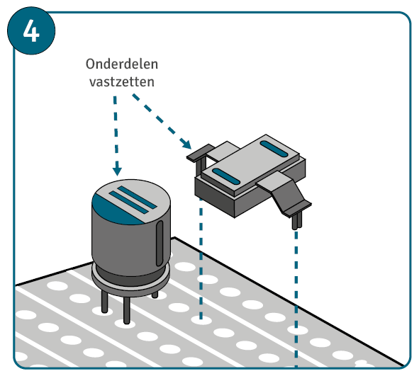 Handleiding om te leren solderen, stap 4