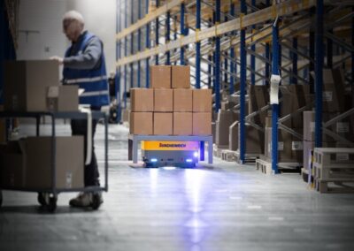 Picking robots in de logistiek: voor magazijn en productie