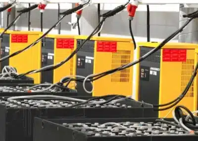 De accu van een heftruck bijvullen: informatie & handleiding