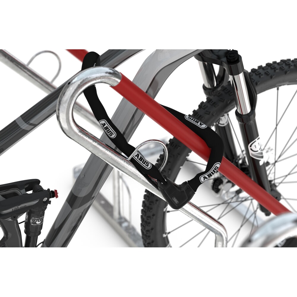 Productafbeelding nr. 6: Fietsenrek wsm® 0500 XBF, voor keilboutbevestiging, thermisch verzinkt, 1-zijdige wielinzet, 2 plaatsen, wielafstand 500 mm