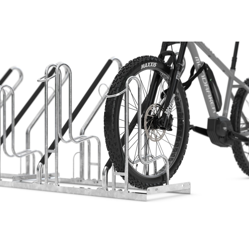 Productafbeelding nr. 4: Fietsenrek wsm® 4700 XBF, vrijstaand, thermisch verzinkt, 2-zijdige wielinzet, 4 plaatsen, wielafstand 540 mm