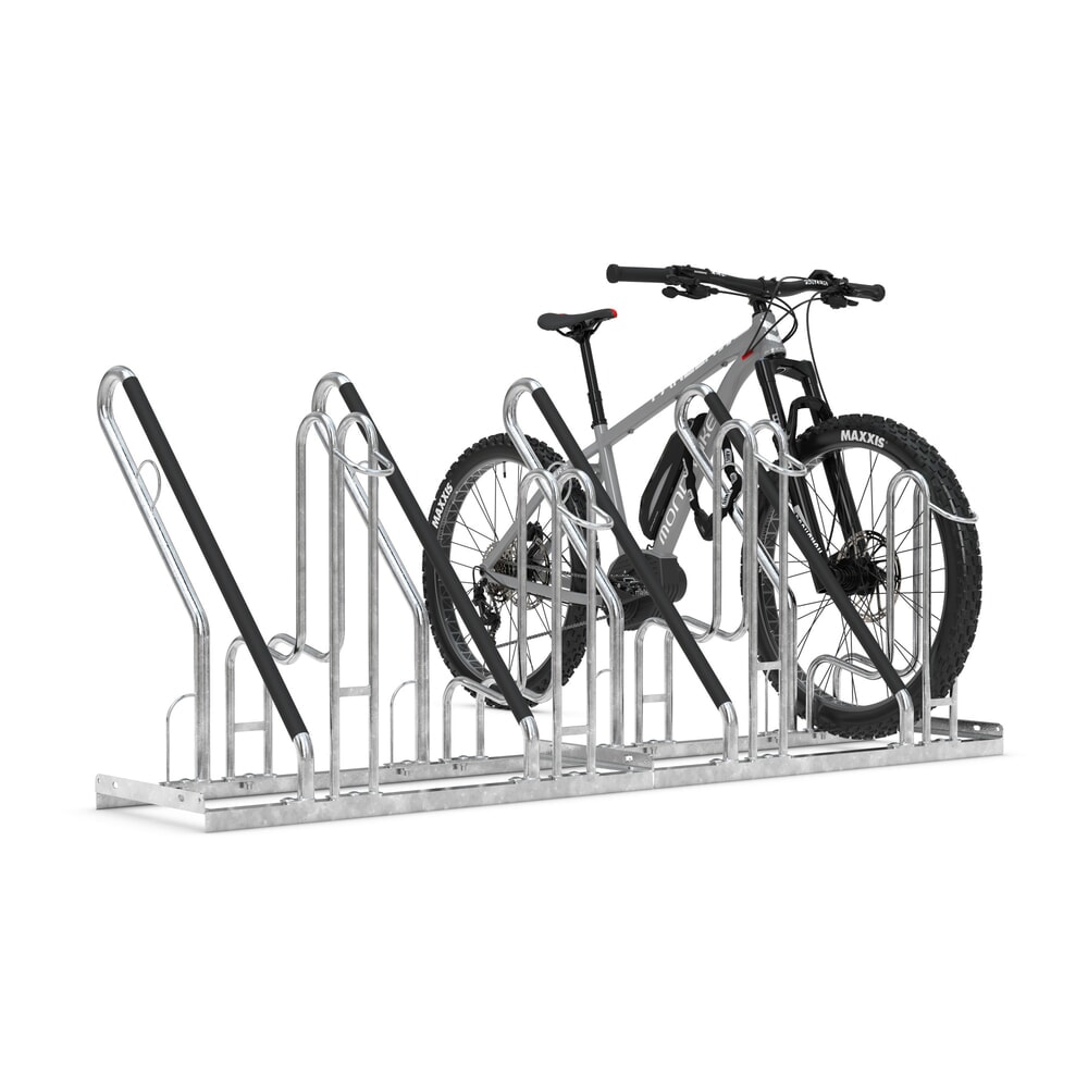 Productafbeelding nr. 8: Fietsenrek wsm® 4700 XBF, vrijstaand, thermisch verzinkt, 1-zijdige wielinzet, 4 plaatsen, wielafstand 500 mm
