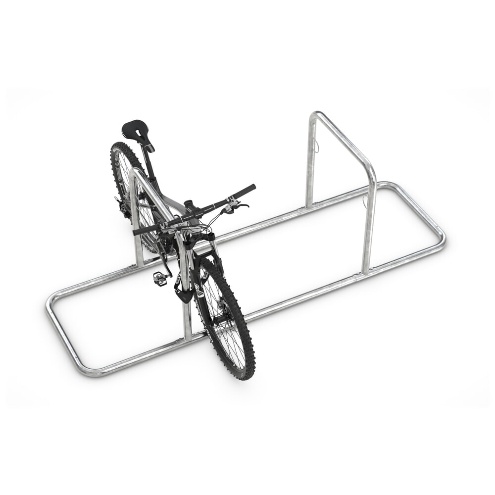 Productafbeelding nr. 4: Fietsleunsysteem wsm® GALAXY XL, 2-zijdige wielinzet, 4 plaatsen, breedte 2.520 mm