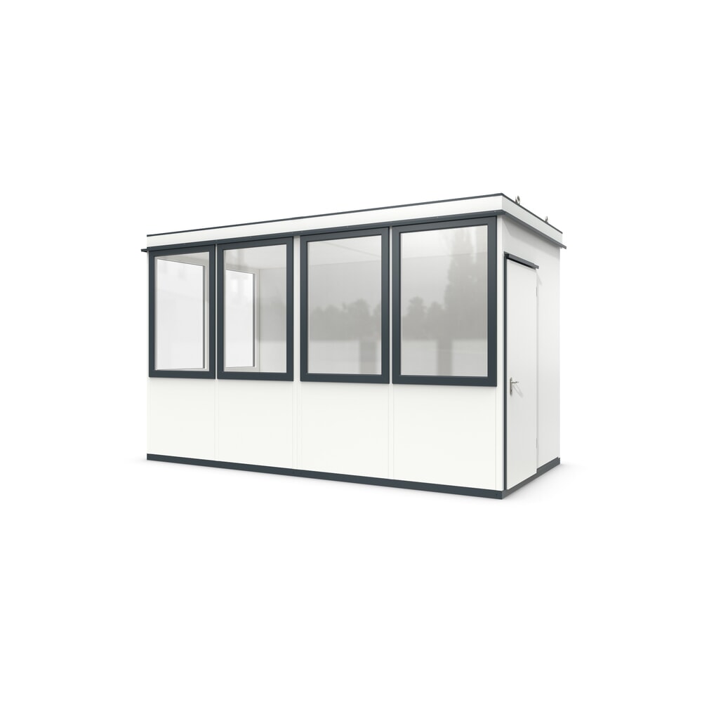 Productafbeelding nr. 1: Kantoorunit wsm® MULTIROOM voor buiten, oppervlakte 10,67 m², gemonteerd in twee eenheden