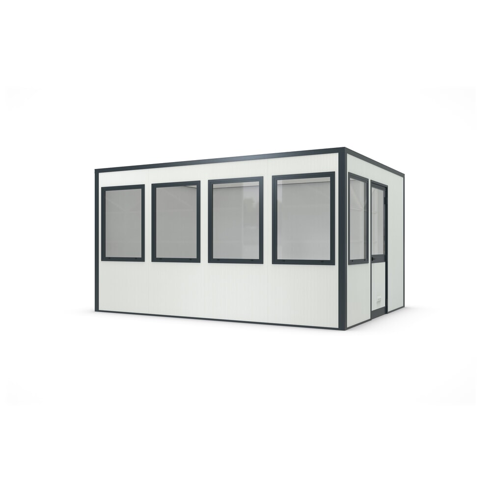 Productafbeelding nr. 1: Zelfbouw kantoorunit wsm® SMARTUNIT voor binnen, oppervlakte 17,17 m², hxbxd 2.600 x 4.758 x 3.608 mm