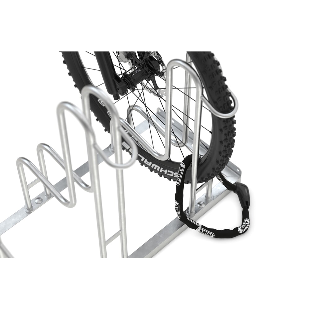 Productafbeelding nr. 3: Staand fietsenrek wsm® 4000 BR, 1-zijdig, thermisch verzinkt, wielafstand 390 mm, 2 plaatsen