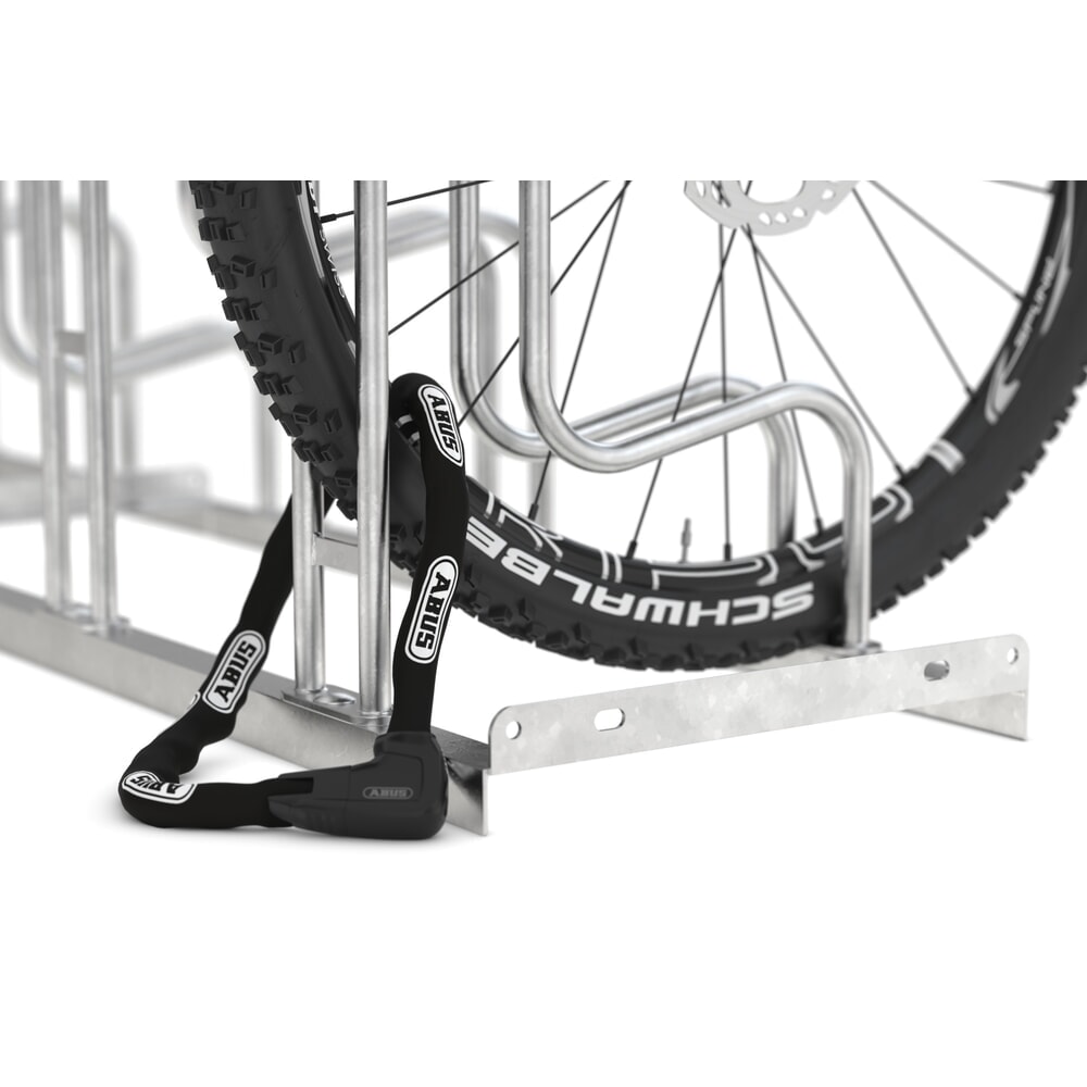 Productafbeelding nr. 5: Staand fietsenrek wsm® 4000 BR, 1-zijdig, thermisch verzinkt, wielafstand 390 mm, 2 plaatsen