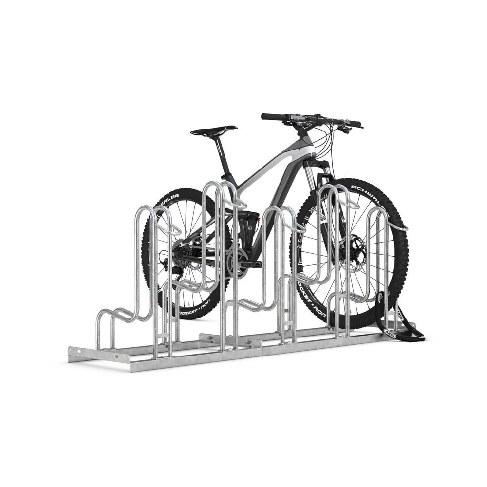 Productafbeelding nr. 8: Staand fietsenrek wsm® 4000 BR, 1-zijdig, thermisch verzinkt, wielafstand 390 mm, 5 plaatsen