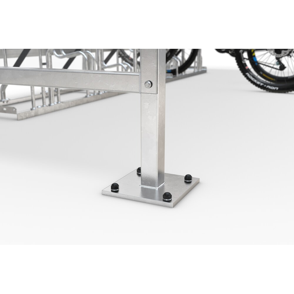 Productafbeelding nr. 5: Overkapping wsm® BAMBERG in rondboogontwerp, breedte 4.130 mm, verzinkt