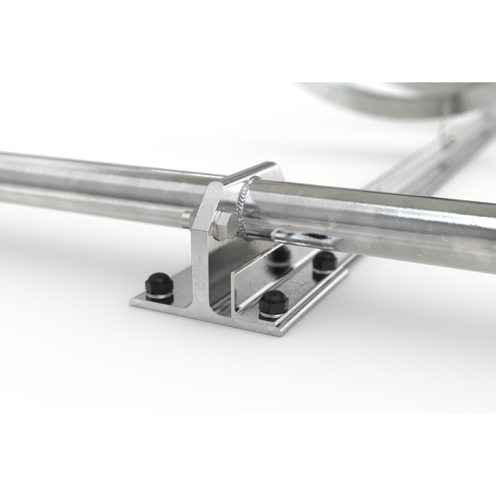 Productafbeelding nr. 9: Overkapping wsm® SIEGEN, met hoog schuin fietsenrek, thermisch verzinkt, 1-zijdig, 10 plaatsen