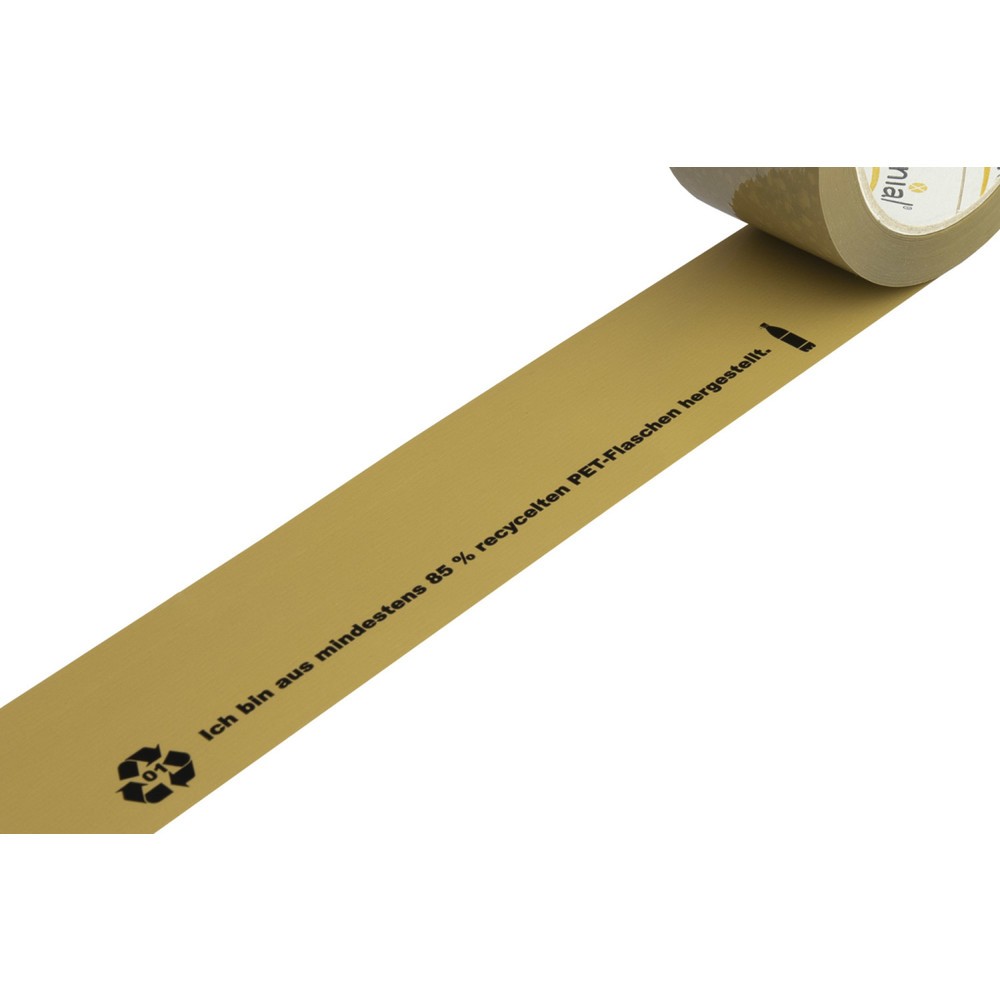 Productafbeelding nr. 2: Xenial® PET-recycling-tape, 37 µ, b x l 50 mm x 100 m, bruin, 36 stuks/verpakkingseenheid