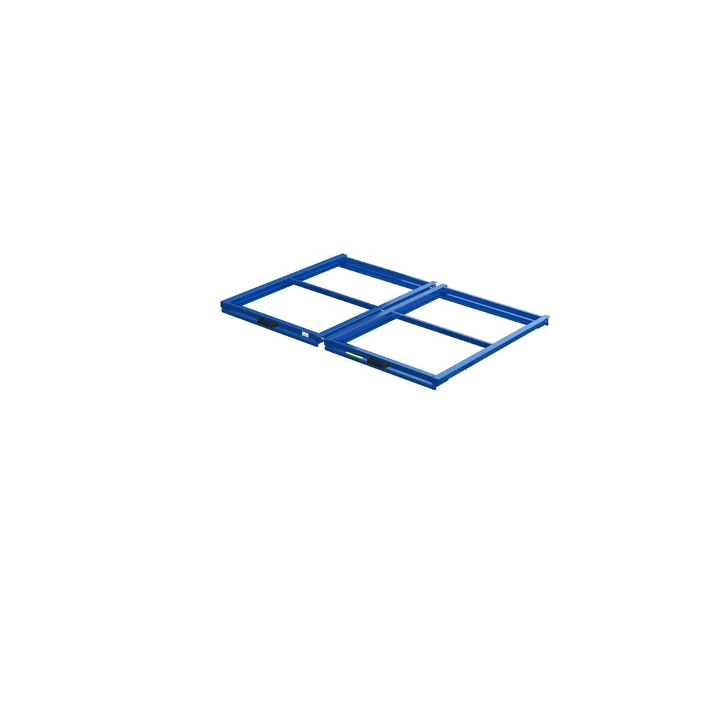XL palletuittrekvoorziening, draagvermogen 400 kg, uittrekdiepte 70 %, bxd 1.700 x 1.200 mm Productafbeelding nr. 2: XL palletuittrekvoorziening, draagvermogen 400 kg, uittrekdiepte 70 %, bxd 1.700 x 1.200 mm
