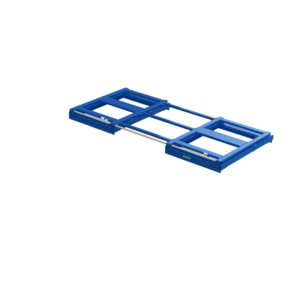 Productafbeelding nr. 2: XL palletuittrekvoorziening, draagvermogen 1.200 kg, uittrekdiepte 100%, bxd 2.600 x 1.200 mm