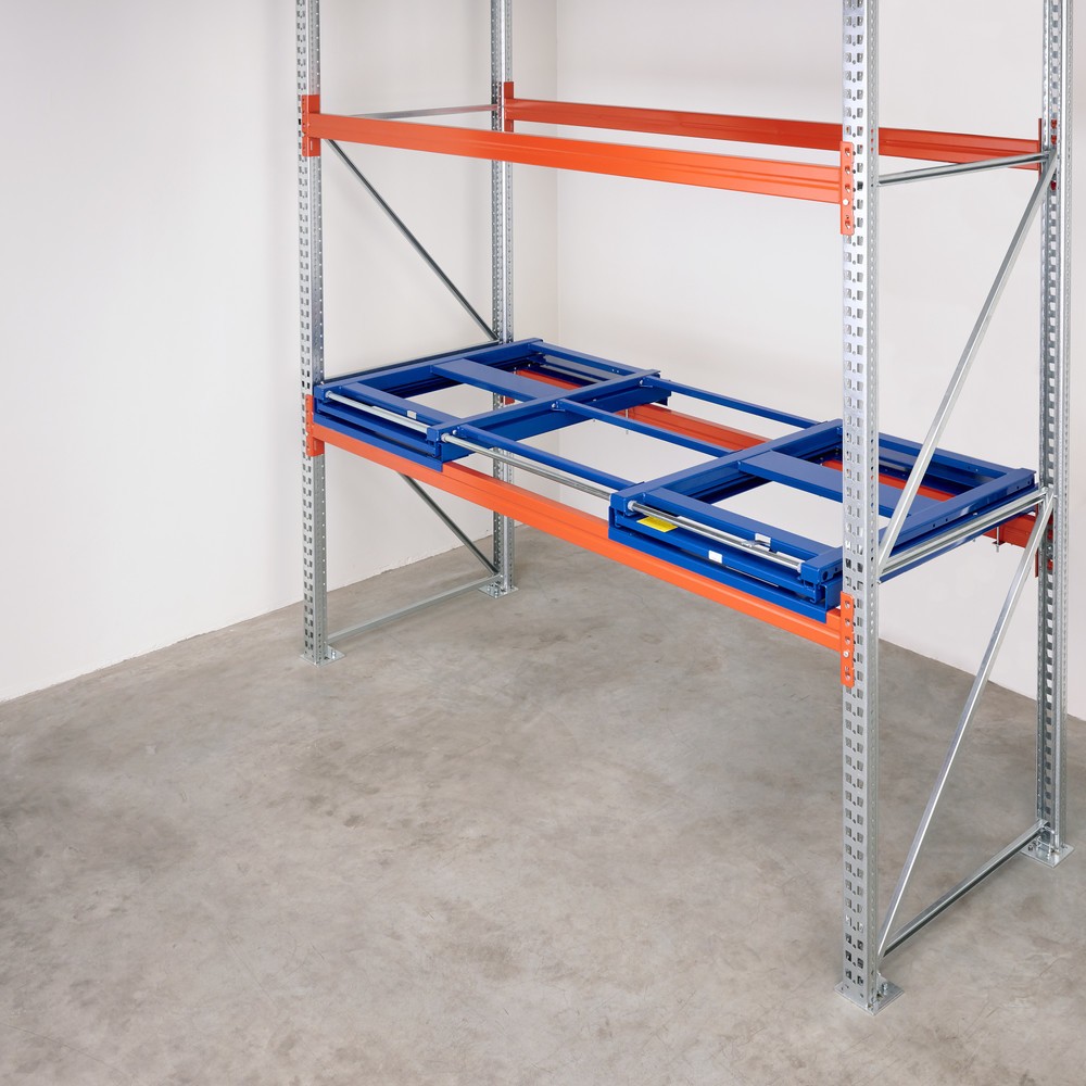 Productafbeelding nr. 3: XL palletuittrekvoorziening, draagvermogen 1.200 kg, uittrekdiepte 100%, bxd 2.600 x 1.200 mm