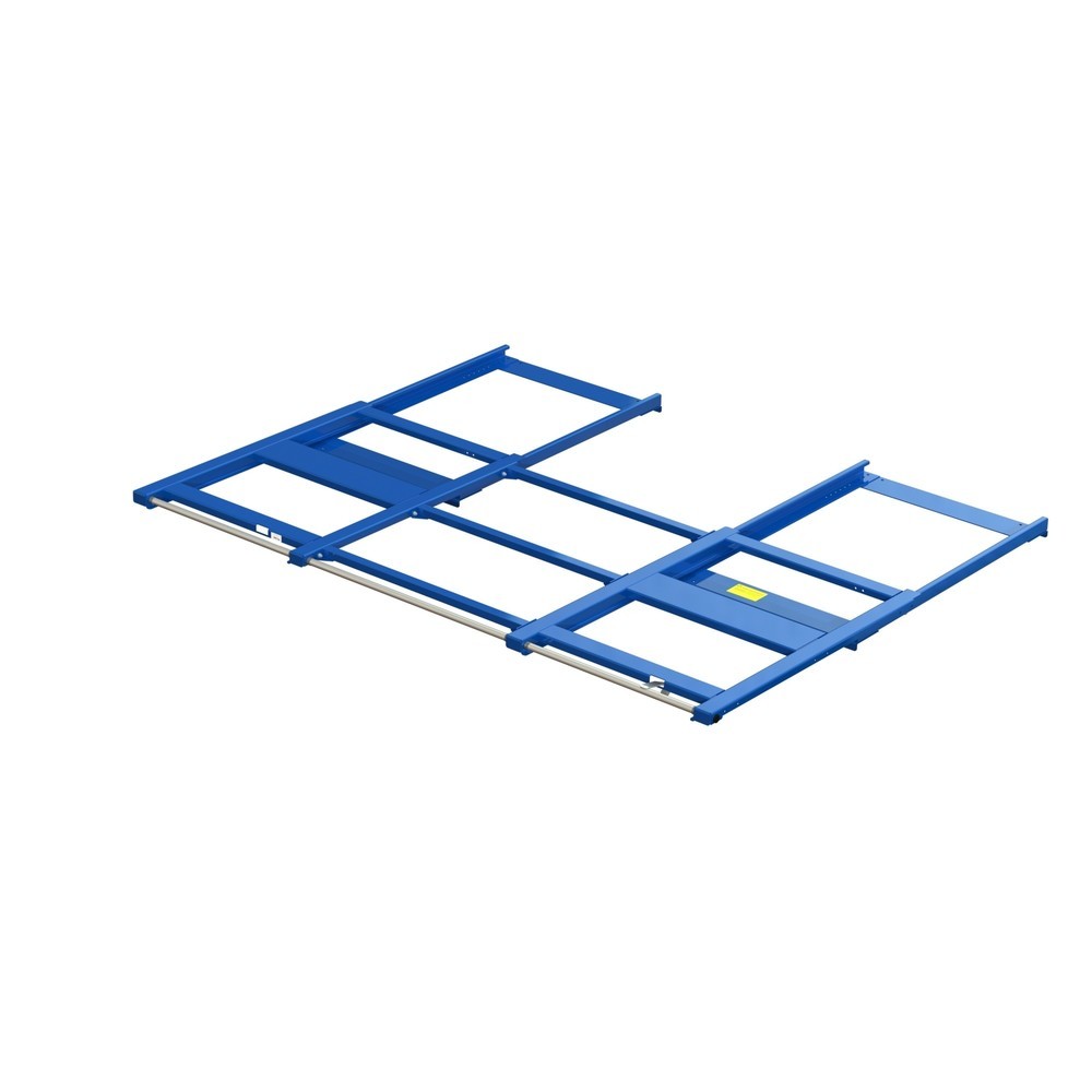 Productafbeelding nr. 1: XL palletuittrekvoorziening, draagvermogen 1.200 kg, uittrekdiepte 70%, bxd 2.600 x 1.200 mm