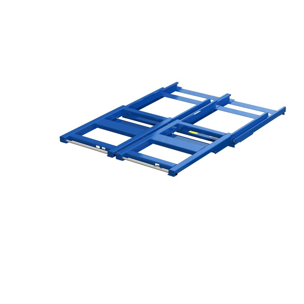 Productafbeelding nr. 1: XL palletuittrekvoorziening, draagvermogen 1.600 kg, uittrekdiepte 100%, bxd 1.700 x 1.200 mm