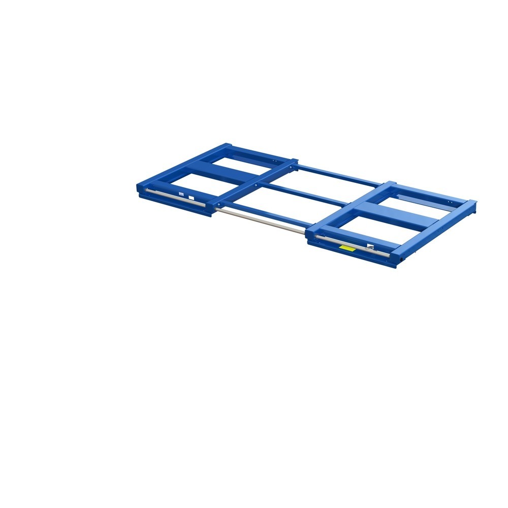 Productafbeelding nr. 2: XL palletuittrekvoorziening, draagvermogen 1.600 kg, uittrekdiepte 70%, bxd 2.600 x 1.200 mm