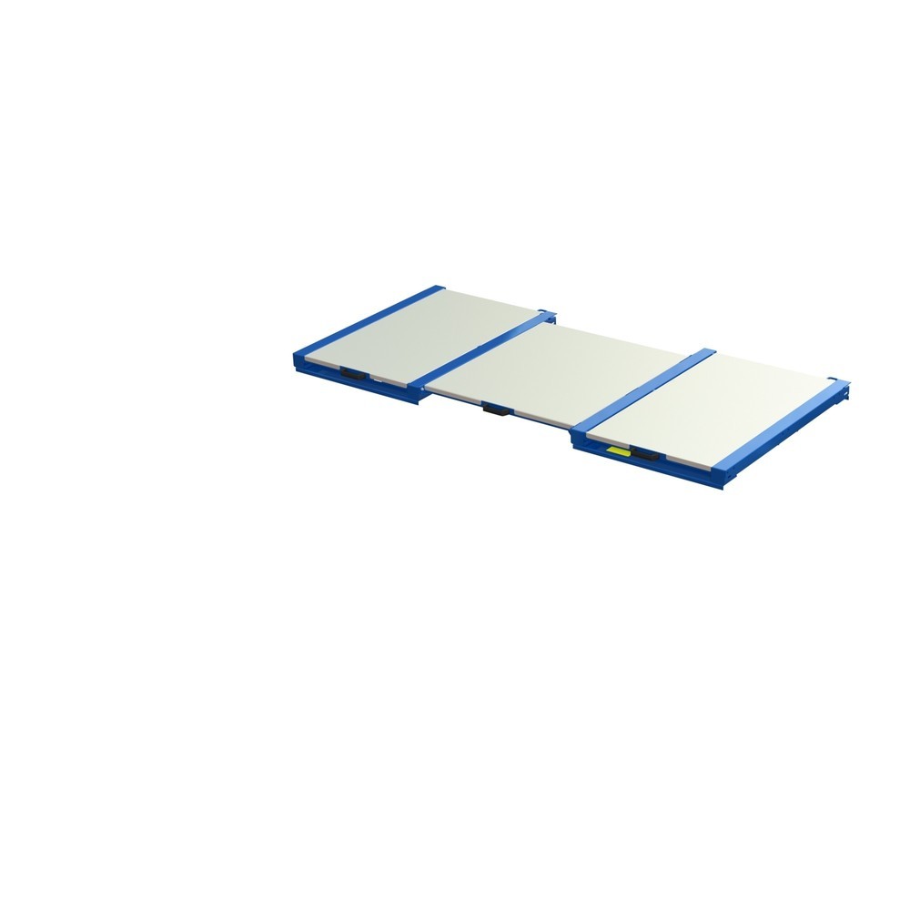 Productafbeelding nr. 2: XL palletuittrekvoorziening, draagvermogen 400 kg, uittrekdiepte 100%, bxd 2.600 x 1.200 mm, met stalen legbord