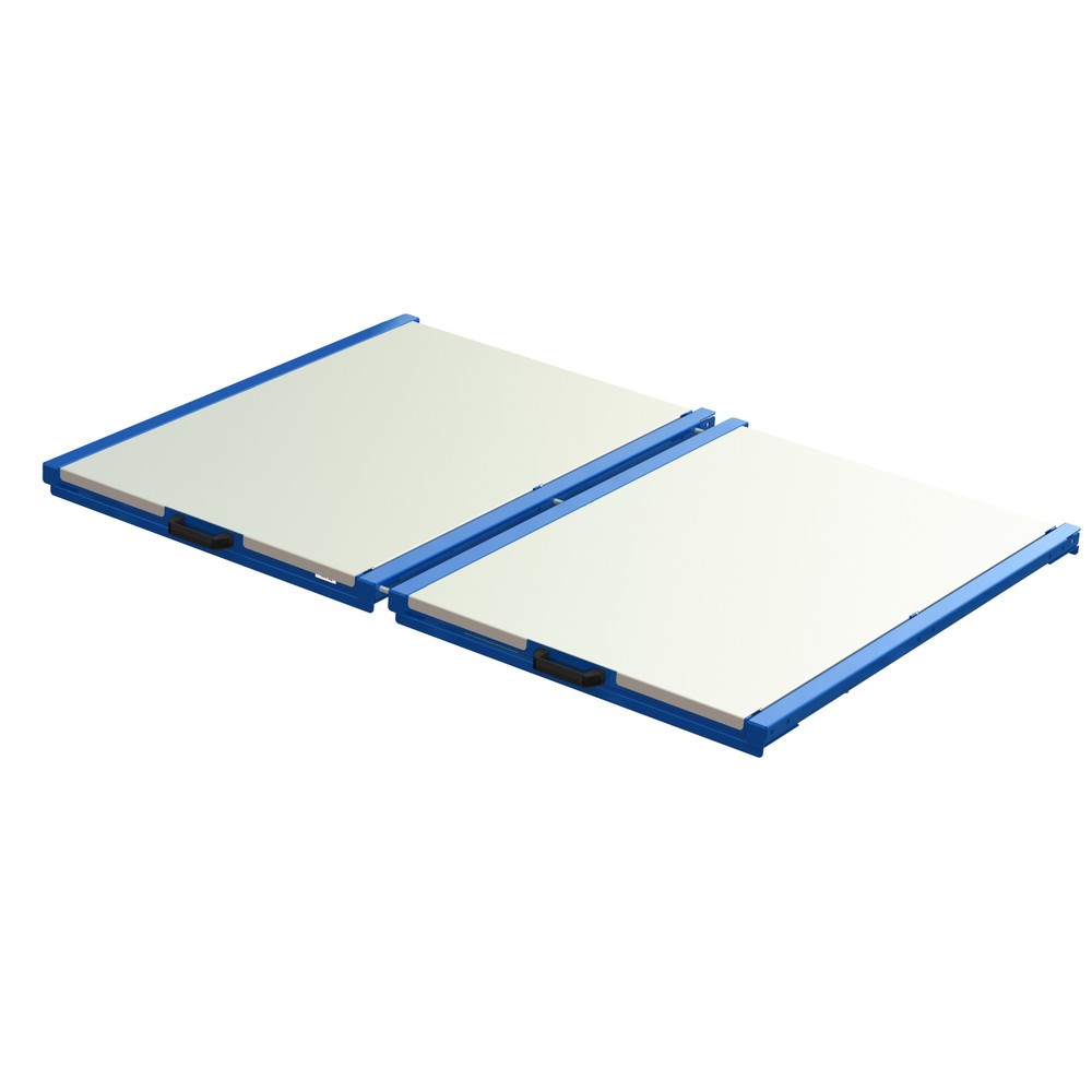 Productafbeelding nr. 1: XL palletuittrekvoorziening, draagvermogen 400 kg, uittrekdiepte 70%, bxd 1.700 x 1.200 mm, met stalen legbord