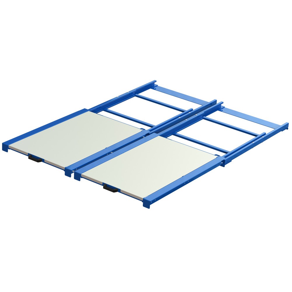 Productafbeelding nr. 2: XL palletuittrekvoorziening, draagvermogen 400 kg, uittrekdiepte 100%, bxd 1.700 x 1.200 mm, met stalen legbord