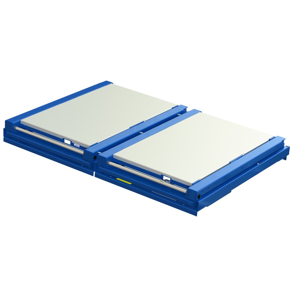 Productafbeelding nr. 1: XL palletuittrekvoorziening, draagvermogen 1.600 kg, uittrekdiepte 100%, bxd 1.700 x 1.200 mm, met stalen legbord