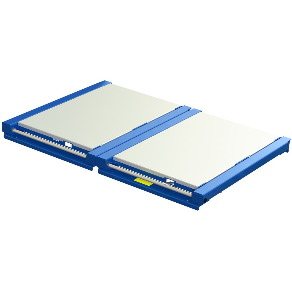Productafbeelding nr. 1: XL palletuittrekvoorziening, draagvermogen 1.600 kg, uittrekdiepte 70%, bxd 1.700 x 1.200 mm, met stalen legbord
