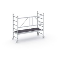 Productafbeelding nr. 1: ZARGES inklapbare steiger PaxTower 1T, platform-/stahoogte 0,55 m