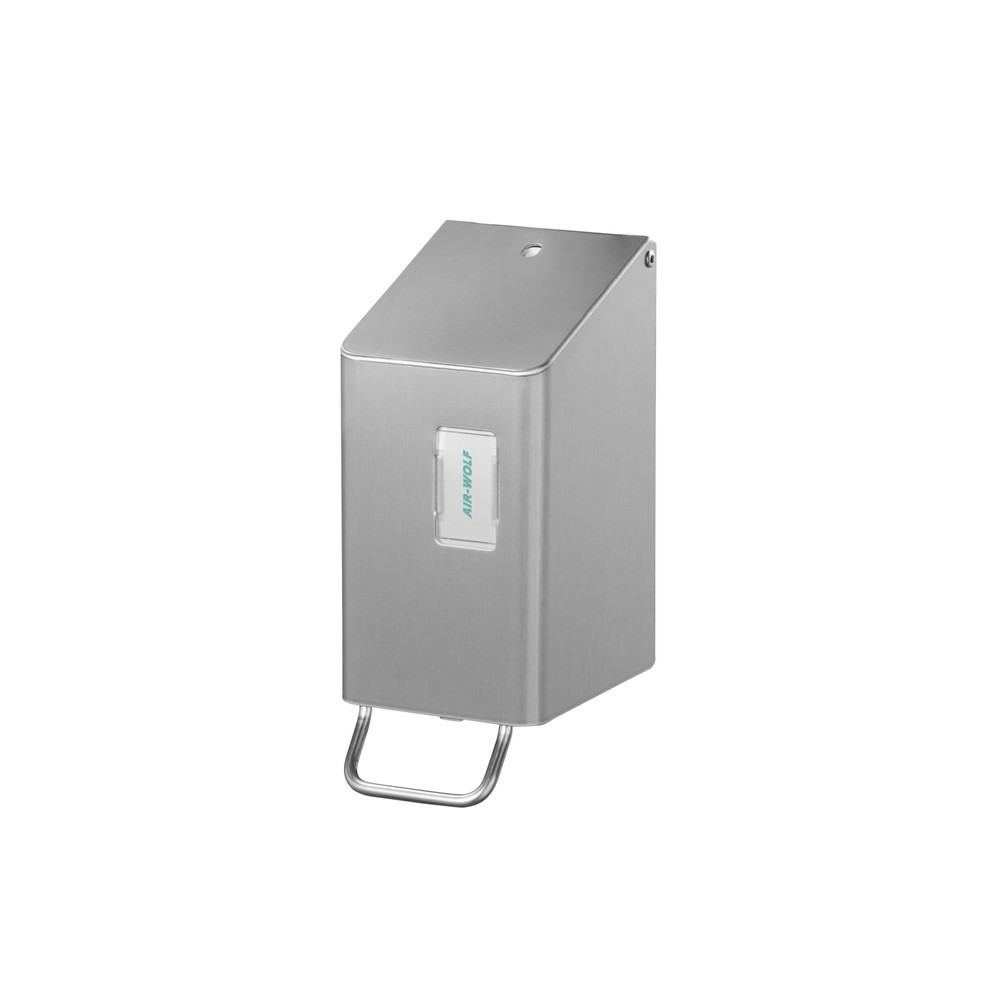 Product afbeelding: Zeep- en desinfectiedispenser Air-Wolf voor 250 ml geborsteld roestvrij staal