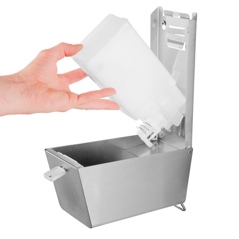 Productafbeelding nr. 2: Zeep- en desinfectiedispenser Air-Wolf voor 600 ml handlotion of desinfectiemiddel