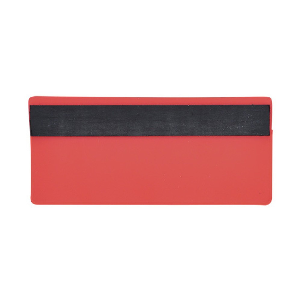 Productafbeelding nr. 2: Zichthoezen met magneetstroken, h x b 50 x 110 mm, opening bovenaan, 50 stuks/VE, rood