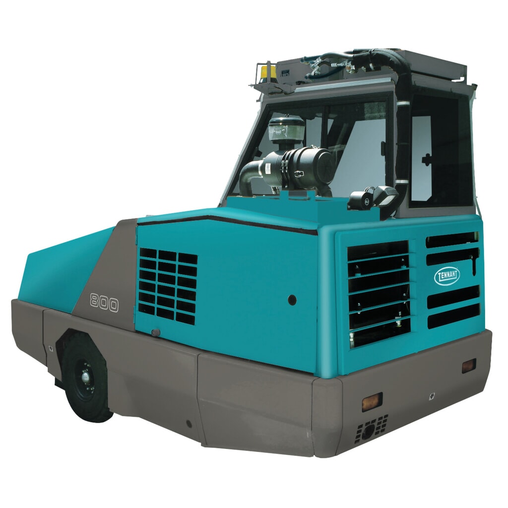 Zit-veegzuigmachine Tennant® 800, diesel Product afbeelding: Zit-veegzuigmachine Tennant® 800, diesel