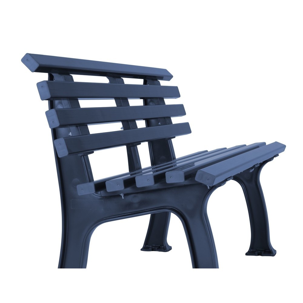 Productafbeelding nr. 2: Zitbank Bern, lengte 1500 mm, 2 poten, blauw