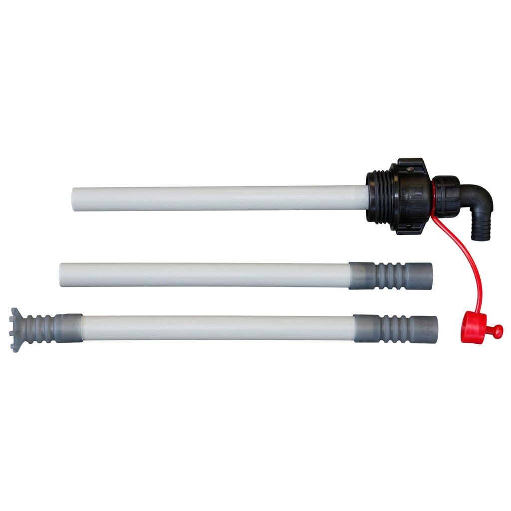 Zuigbuis 3-delig, schroefdraad S70x6, met AF2-koppeling, uitgang DN 19, voor pompsystemen CEMO Cematic Product afbeelding: Zuigbuis 3-delig, schroefdraad S70x6, met AF2-koppeling, uitgang DN 19, voor pompsystemen CEMO Cematic