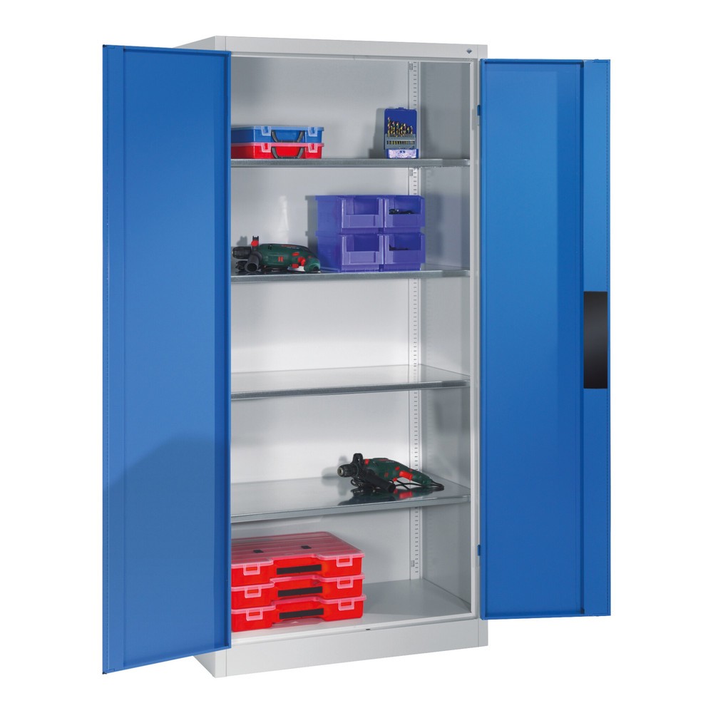 Productafbeelding nr. 5: Draaideurkast, cap. 700 kg, 195x93x50cm, lichtgrijs, antracietgrijs