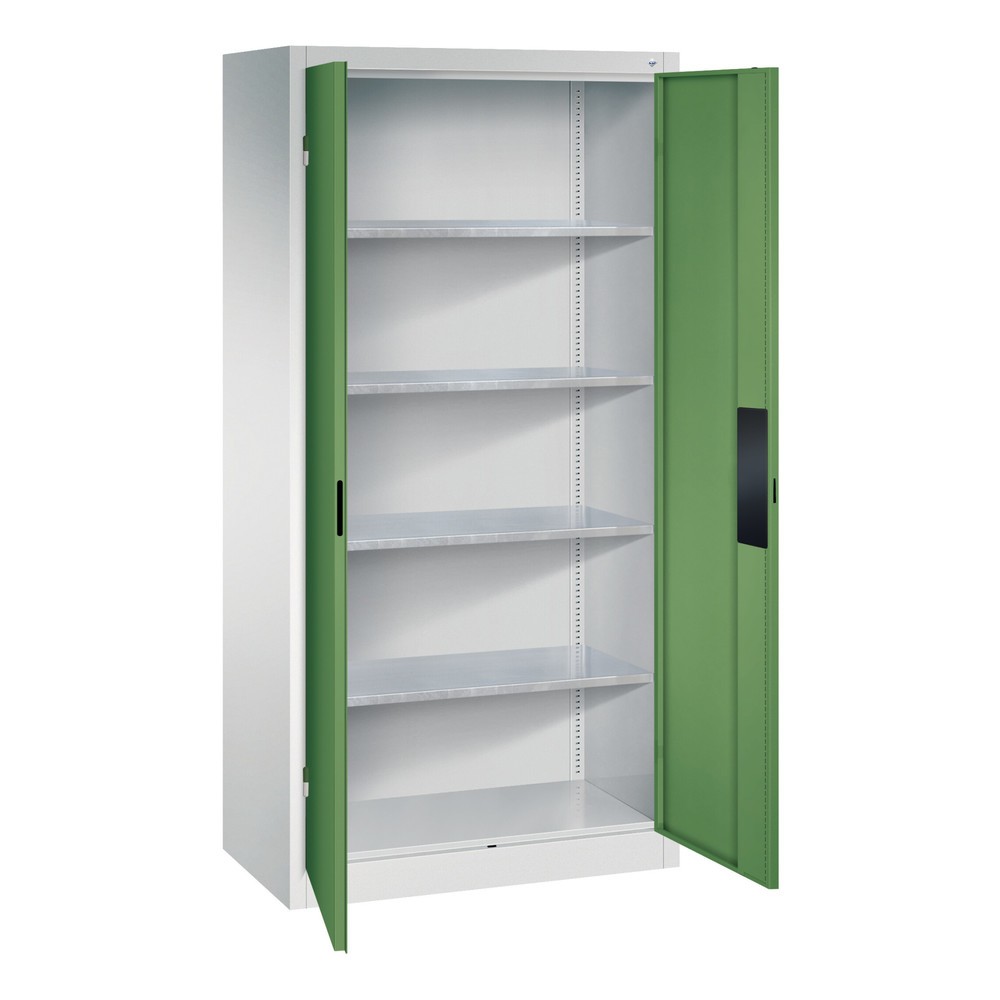 Productafbeelding nr. 4: Draaideurkast, cap. 700 kg, 195x93x50cm, antracietgrijs, gentiaanblauw
