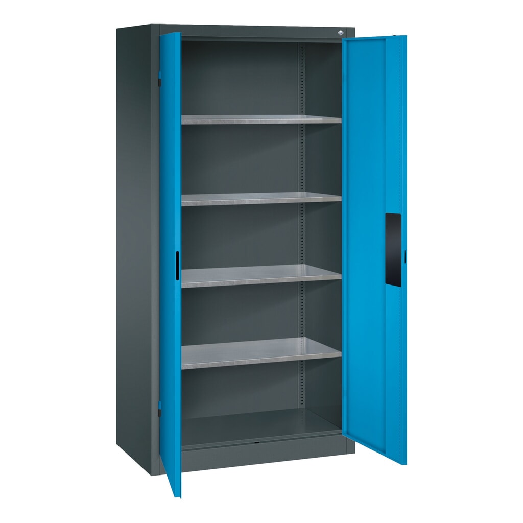 Productafbeelding nr. 5: Draaideurkast, cap. 700 kg, 195x93x50cm, antracietgrijs, antracietgrijs