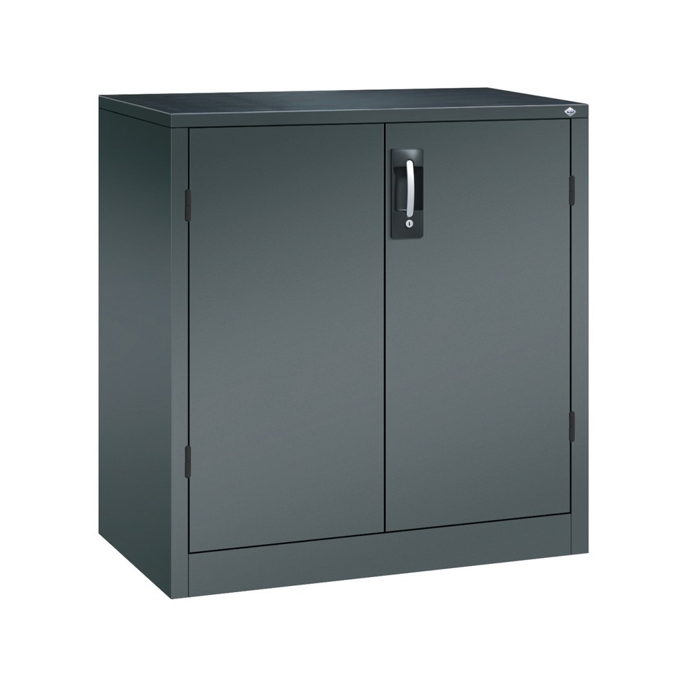Product afbeelding: Zwaarlastkast met opensl. deuren, cap. 700 kg, 100x93x50cm, antracietgrijs, antracietgrijs