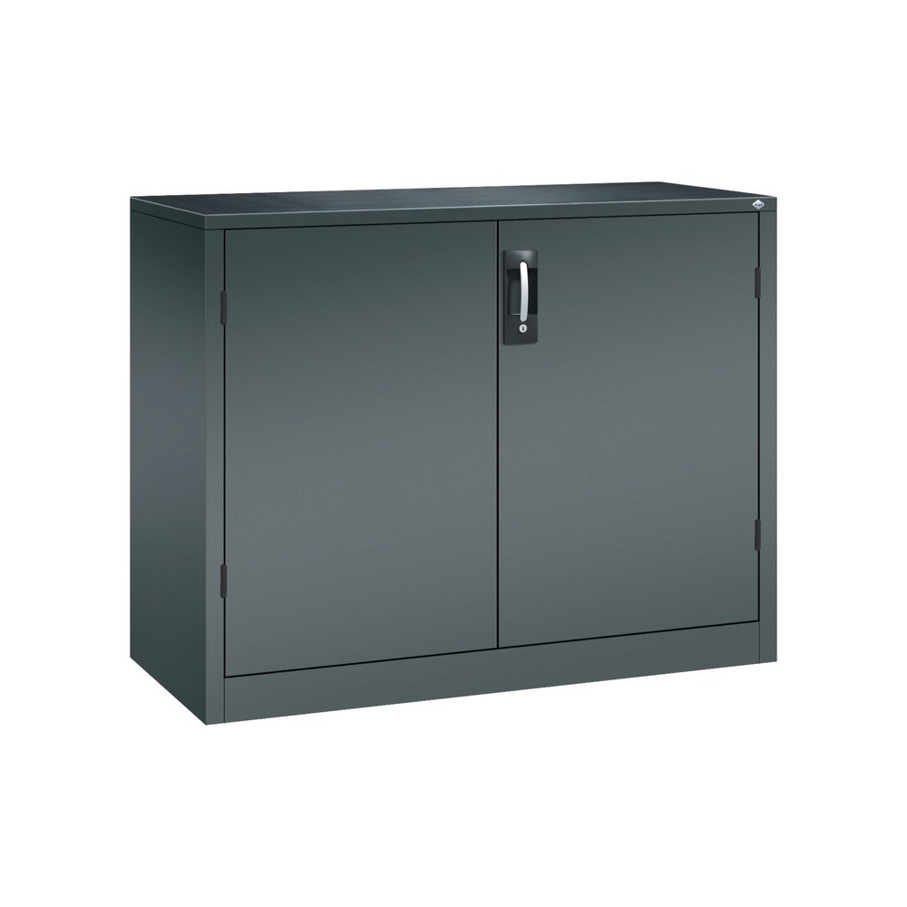 Product afbeelding: Zwaarlastkast met opensl. deuren, cap. 700 kg, 100x120x50cm, antracietgrijs, antracietgrijs
