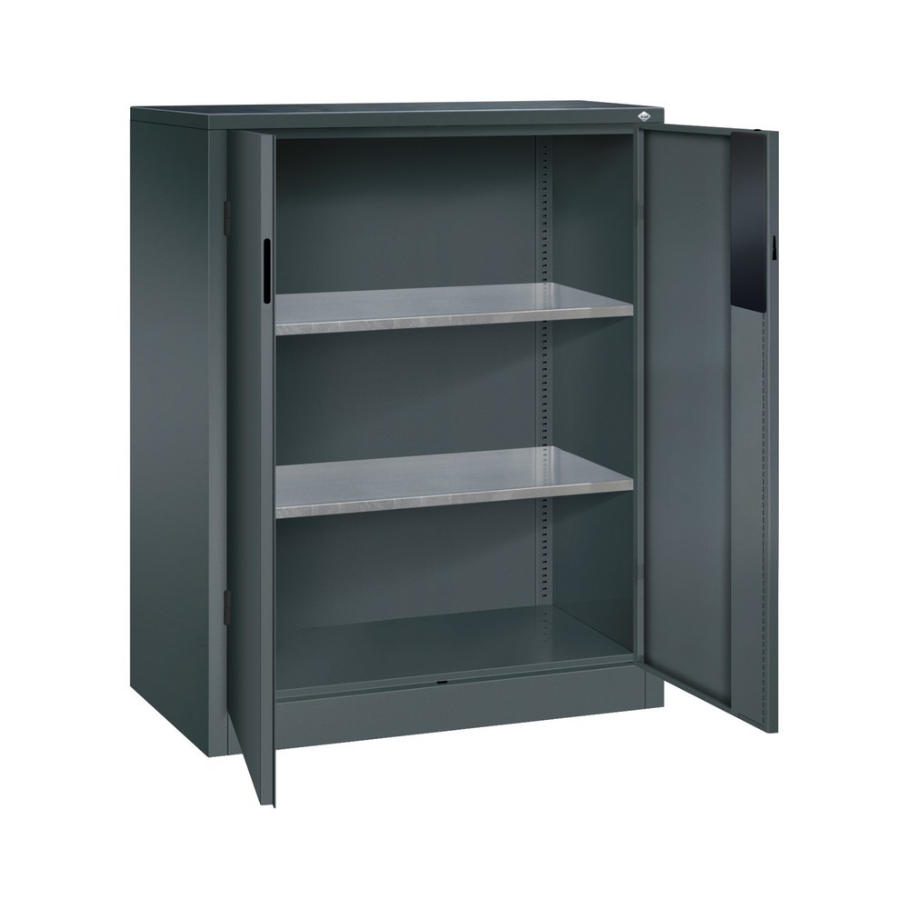 Productafbeelding nr. 4: Zwaarlastkast met opensl. deuren, cap. 700 kg, 120x93x50cm, antracietgrijs, antracietgrijs