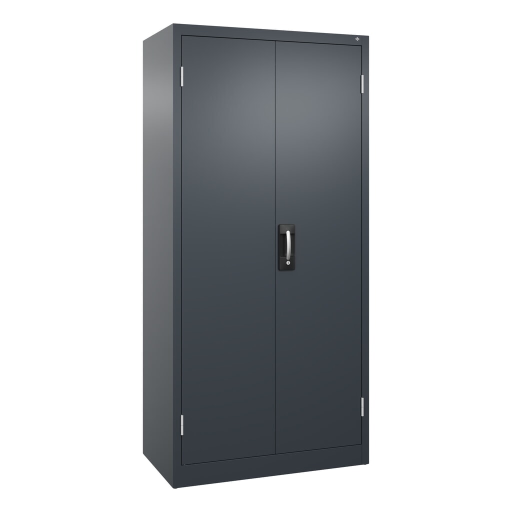 Product afbeelding: Draaideurkast, cap. 700 kg, 195x93x50cm, antracietgrijs, antracietgrijs
