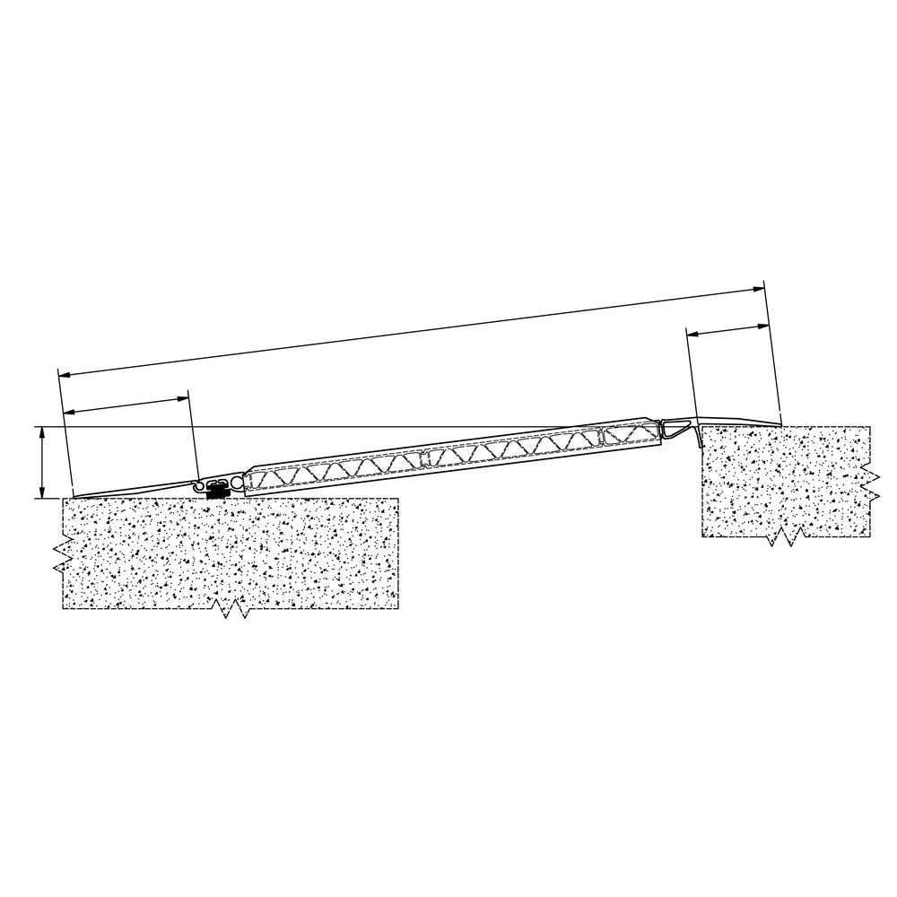 Productafbeelding nr. 3: Zware oprijplaat, cap. 3.500 kg, bxl 1.250 x 1.485 mm