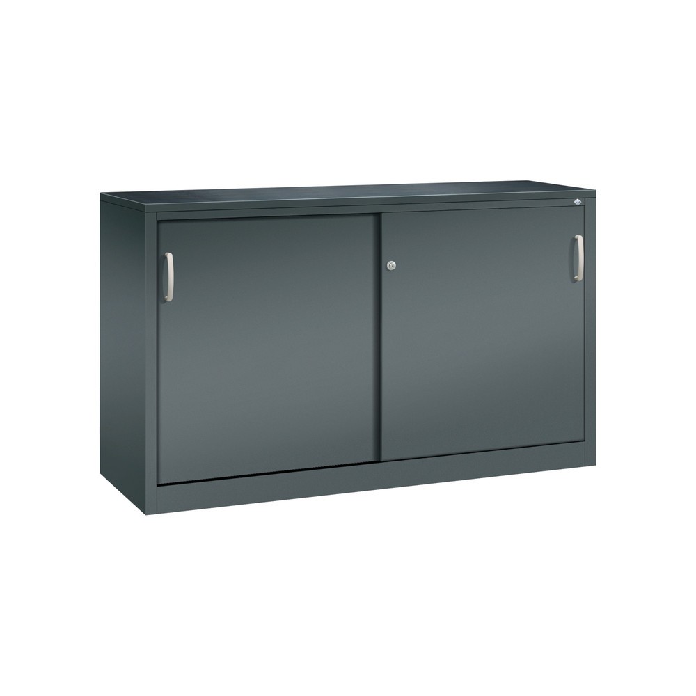 Productafbeelding nr. 1: Zwarelast-schuifdeurenkast C+P, hxbxd 1.000 x 1.600 x 500 mm, antracietgrijs, antracietgrijs