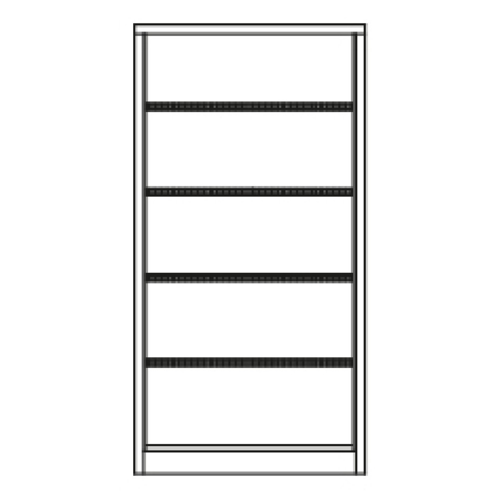 Productafbeelding nr. 5: Zwarelastkast PAVOY Premium, 4 legborden, lichtgrijs, lichtgrijs