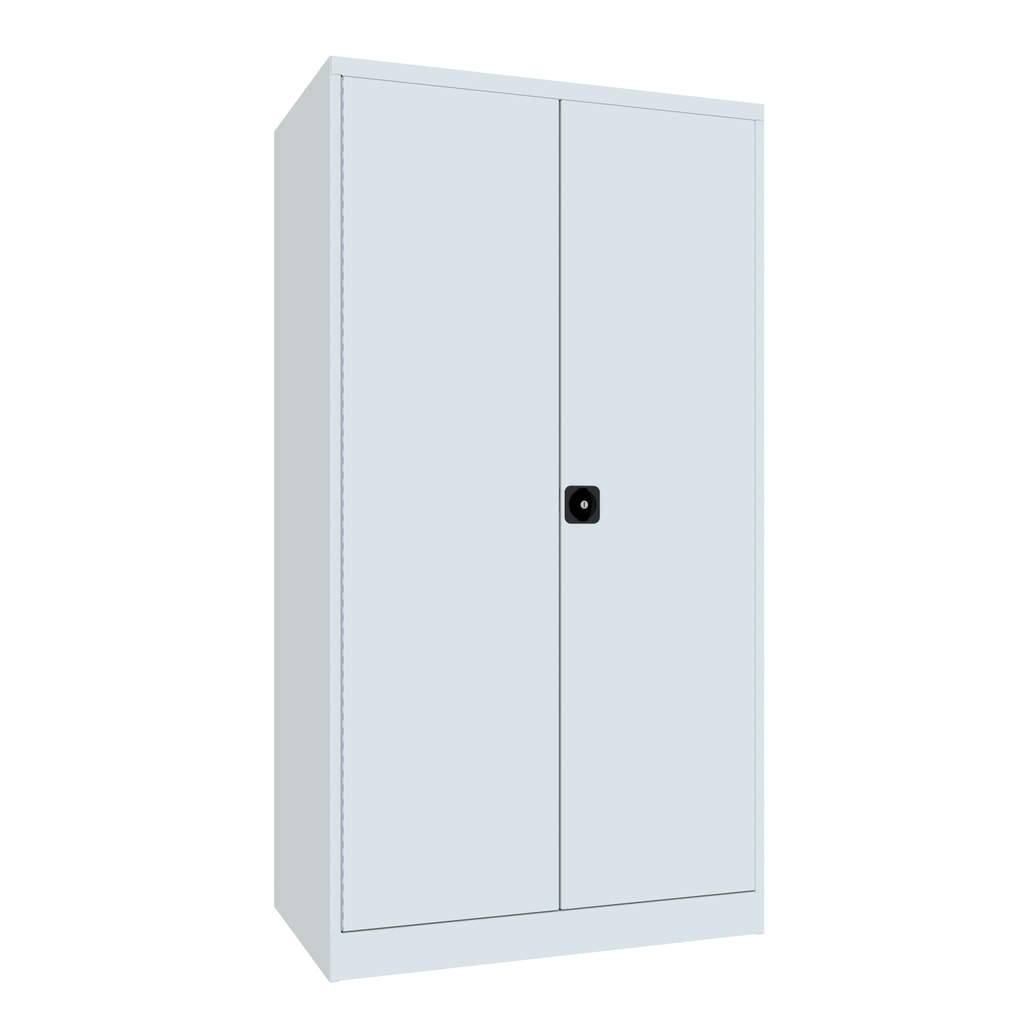 Zwarelastkast PAVOY Premium met middenwand, 8 legborden, lichtgrijs, lichtgrijs Product afbeelding: Zwarelastkast PAVOY Premium met middenwand, 8 legborden, lichtgrijs, lichtgrijs
