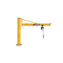 Productafbeelding nr. 1: Zwenkkraan VETTER® incl. elektrische takel LIFTKET, kolomuitvoering met spankabel, incl. bevestigingsmateriaal, reikwijdte 3.000 mm, draagvermogen 250 kg