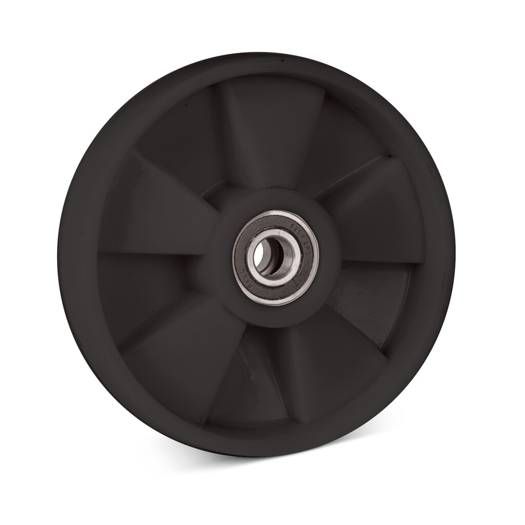 Product afbeelding: Zwenkwiel van nylon voor palletwagen Ameise® type BF, bouwjaar tot ’08, Ø 200 mm