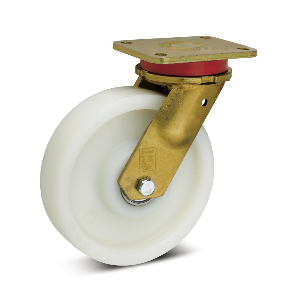 Product afbeelding: Zwenkwiel voor zware lasten Wicke polyamide, Ø x breedte 100 x 35 mm, cap. 500 kg