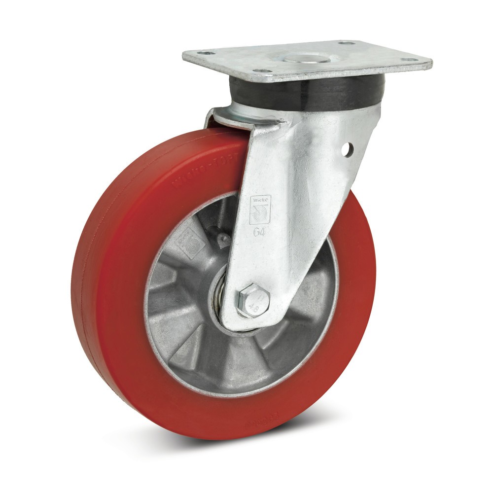 Product afbeelding: Zwenkwiel Wicke Topthane® soft-PU, Ø x breedte 100 x 40 mm, cap. 270 kg