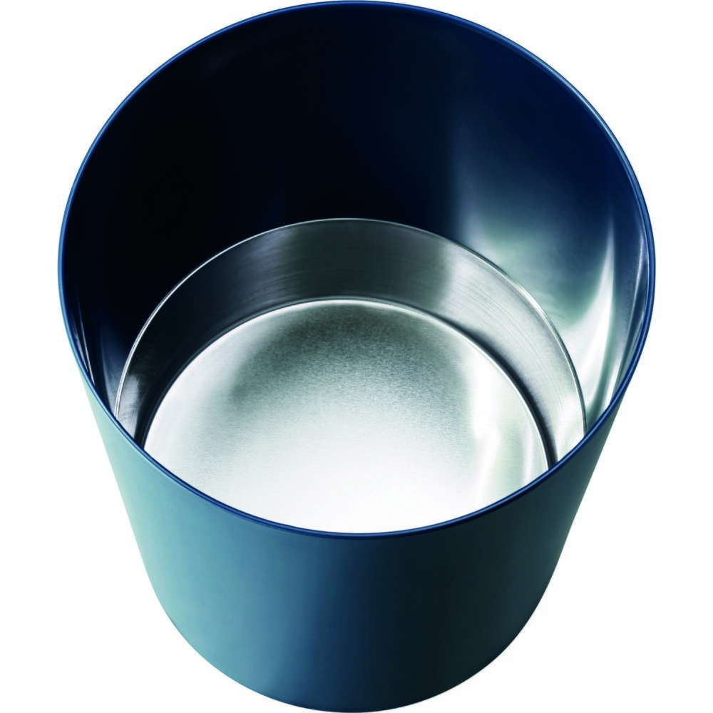 Productafbeelding nr. 3: Zwingo veiligheidsafvalbak "the firefighter", 13 liter, TÜV-gecertificeerd, met aluminium inzetbak, blauw